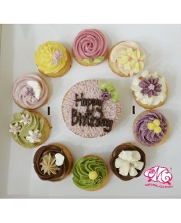 特別版雜錦1大10小Cupcake禮盒